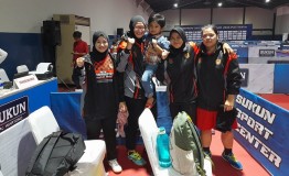Tim Tenis Meja Kota Semarang Superior, Sukses Sandingkan Gelar Nomor Beregu Putra-Putri Porprov