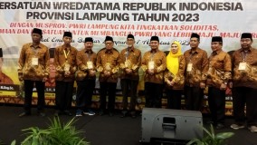 Herman HN Terpilih Jadi Ketua Persatuan Wredhatama Lampung