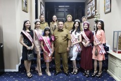 Gubernur Arinal Audiensi Bersama Puteri Anak dan Puteri Remaja Lampung