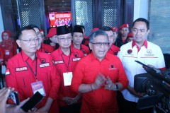 Hasto PDIP Soal Peluang AHY Jadi Cawapres Ganjar : Ranah Megawati