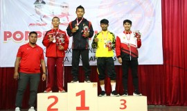 Fighter Kota Semarang Berjaya di Gelanggang Kickboxing Porprov