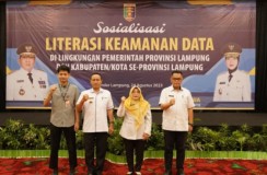 Pemprov Lampung Gelar Sosialisasi Literasi Keamanan Data dilingkungan Pemerintah Provinsi Lampung