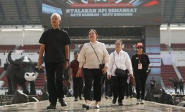 Ganjar dan Puan Kobarkan Semangat 33.000 Kader PDIP untuk Raih Hattrick Kemenangan