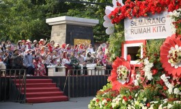 Festival Bunga di Semarang Memukau Penonton, Libatkan Kecamatan dan Kelurahan