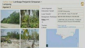 LPS Akan Lelang Aset Debitur BPR Tripanca di Pulau Pahawang