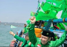PPP Ikut Meriahkan Festival Perahu Demokrasi di Teluk Lampung