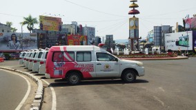 Ambulan Partai Tak Terlihat Mejeng Lagi Sepekan Ini di Tugu Adipura