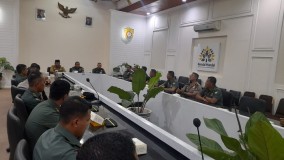 Sambut Pasis Dikreg LXIII Seskoad, Wakil Bupati Paparkan Wilayah Kabupaten Kendal hingga KEK