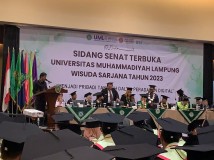 Universitas Muhammadiyah Lampung Wisuda 220 Mahasiswa