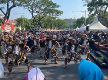 Penggiat Seni Tradisional Ikut Mangayubagyo Purna Tugas Gubernur Jawa Tengah Ganjar Pranowo 