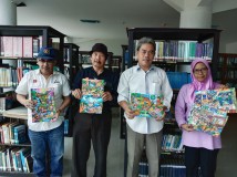 Pelajar SD Makin Antusias Ikut Lomba Lukis Dinas Perpustakaan Lampung, Ini Para Juaranya