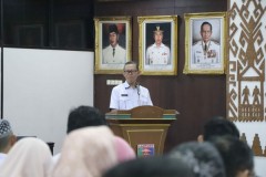 Pemprov Lampung Lakukan Monitoring dan Evaluasi Pengelolaan Pengaduan Pemerintah Daerah Provinsi Lampung