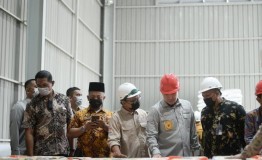 Bupati Dendi dan Pemprov Lampung Lepas Cadangan Beras
