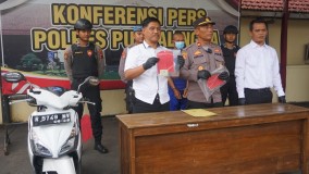 Kasus Penggelapan Motor Diungkap Polsek Karangmoncol, Pelaku Mantan Anggota TNI