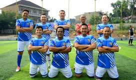 Bulan Bhakti Karang Taruna 2023 Lampung Gelar Mini Soccer