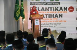 Wali Kota Eva Hadiri Pelantikan PC IPNU dan Buka Pelatihan MC