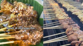 Cobain Sate Jando Gasibu, Kuliner Viral di Kota Bandung