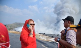 Masyarakat Terdampak Asap Kebakaran TPA Jatibarang, Wali Kota Semarang Minta Maaf