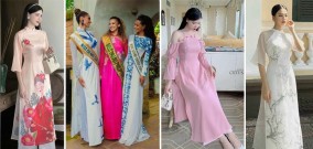 Busana Ao Dai Sebuah Maha Karya dari Negeri Naga Biru, untuk Miss Grand International 2023