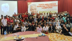 Temu 42 Wadah Relawan Ganjar Pranowo se-Lampung