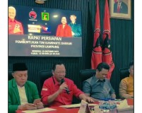 Tim Inti Terbentuk, PDIP dan 3 Partai Siap Tempur Menangkan Ganjar di Lampung
