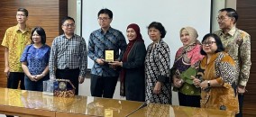 Dipimpin Prof Kesi Yayasan Alumni Undip Benchmarking di Untar dan Binus
