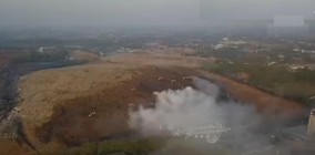 Tempat Pembuangan Sampah Terpadu (TPST) Bantargebang Kebakaran, Puluhan Mobil Damkar Dikerahkan