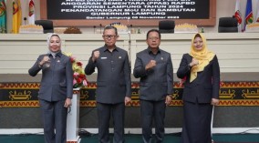 Badan Anggaran DPRD Sampaikan Laporan KUA dan PPAS RAPBD Provinsi Lampung Tahun 2024