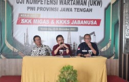 UKW Bersama SKK Migas & KKKS Jabanusa, Ketua PWI Jateng Ajak Wartawan Jangan Lelah Pacu Kompetensi