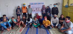 Tim PkM USM Sosialisasi Keselamatan, Kesehatan Kerja dan Lingkungan di Grobogan