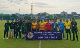 Hari Ini, Turnamen Sepakbola Antarpelajar USM Cup 2023 Dimulai