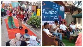 Meriah, Rumah Cagar Budaya Metro Lokasi Pameran Bank Sampah