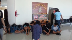 60 Pelaku Terlibat Tawuran di Kadipiro Digelandang ke Mapolresta Surakarta
