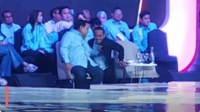 Ditarik Prabowo saat Debat Cawapres, Bahlil: Saya sama Pak Prabowo Hubungan Abang Adik