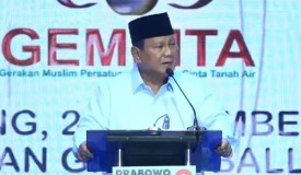 Hadiri Deklarasi Organisasi GEMPITA di Bandung, Prabowo: Hanya Orang Buta Hati yang Tak Mau Akui Apa yang Dirintis Jokowi