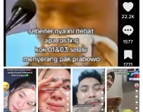 Viral Konten Menangis di Tiktok Prabowo Kalah Debat, Netizen: Udah Kayak Film India, Dikit-dikit Mewek, Lebay!