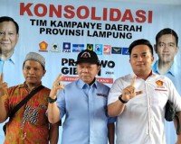 Besok, Prabowo Gemoy Subianto Genjot Suara Lampung 70 Persen