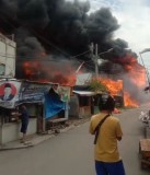 Beredar Video Kebakaran Hebat di Jatiwung