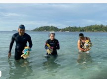 Teluk Lampung Kotor Sampah Plastik, Polda yang Bersih-Bersih