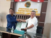 2023, BPN Lampung Timur Usulkan 26 Ribu Sertifikat