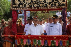 Menteri Perdagangan Sambut Baik Lokasi Pembangunan Pasar Wisata Jelajah Danau Ranau.