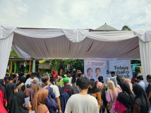Bergerak Menangkan Prabowo-Gibran 1 Putaran, Pengusaha Muda Tangsel Gelar Tebus Sembako Rp 10 Ribuan