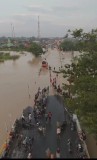 Tanggul Kali Tuntang Jebol Jalur Gubug ke Semarang Lumpuh Total, 2.600 KK Terdampak