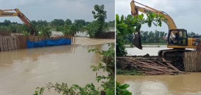 Tanggul Sungai Plalangan Jebol Ratusan Rumah Warga di Lamongan Terendam Air Hingga 60 Cm