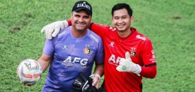 Jumlah Cleansheet Kiper Persik Hanya Kalah Dari Cah Kediri Asli yang Bermain untuk Borneo FC Samarinda