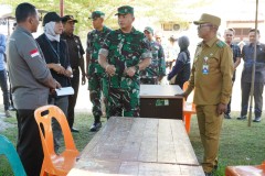 Memastikan Kesiapan Pemilu Di Wilayahnya, Danrem 012/TU Tinjau Langsung Sejumlah TPS