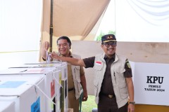 Kajati Banten Gunakan Hak Pilihnya di Pemilu 2024