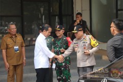 Kapolres Tangsel Terjunkan Ratusan Personel untuk Pengamanan Presiden Joko Widodo Hadir di Tangsel