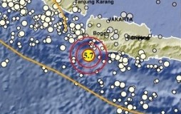 Gempa 5 Magnitudo Terjadi di Barat Daya, Bayah Banten