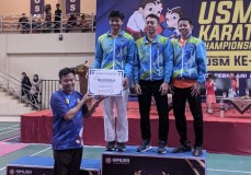 JK Tim  Juara Umum di Kejuaraan Karate Piala Rektor USM I